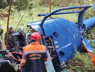 Menina sobrevivente de acidente de helicóptero deve ter alta hoje