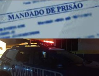 Polícia Militar de Campos Belos cumpre mandato de prisão