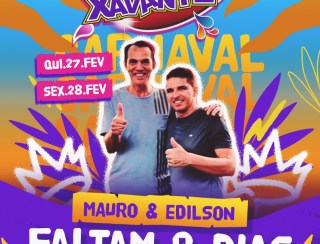 Bloco Xavante promete agitar o Carnaval nos dias 27 e 28 de fevereiro com Mauro & Edilson