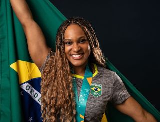 Rebeca Andrade é indicada ao Oscar do Esporte