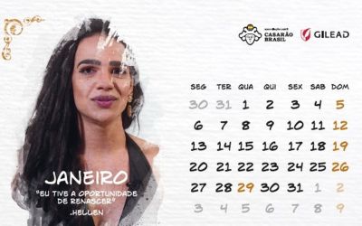 Associação LGBTQIA Casarão Brasil lança calendário trans 2025