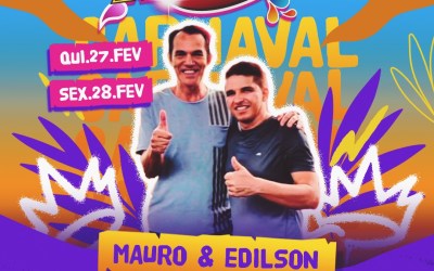 Bloco Xavante promete agitar o Carnaval nos dias 27 e 28 de fevereiro com Mauro & Edilson