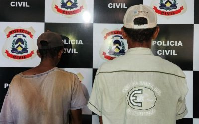 Polícia Civil prende mandante e executor de homicídio ocorrido em 2016 em Aurora do Tocantins (TO)